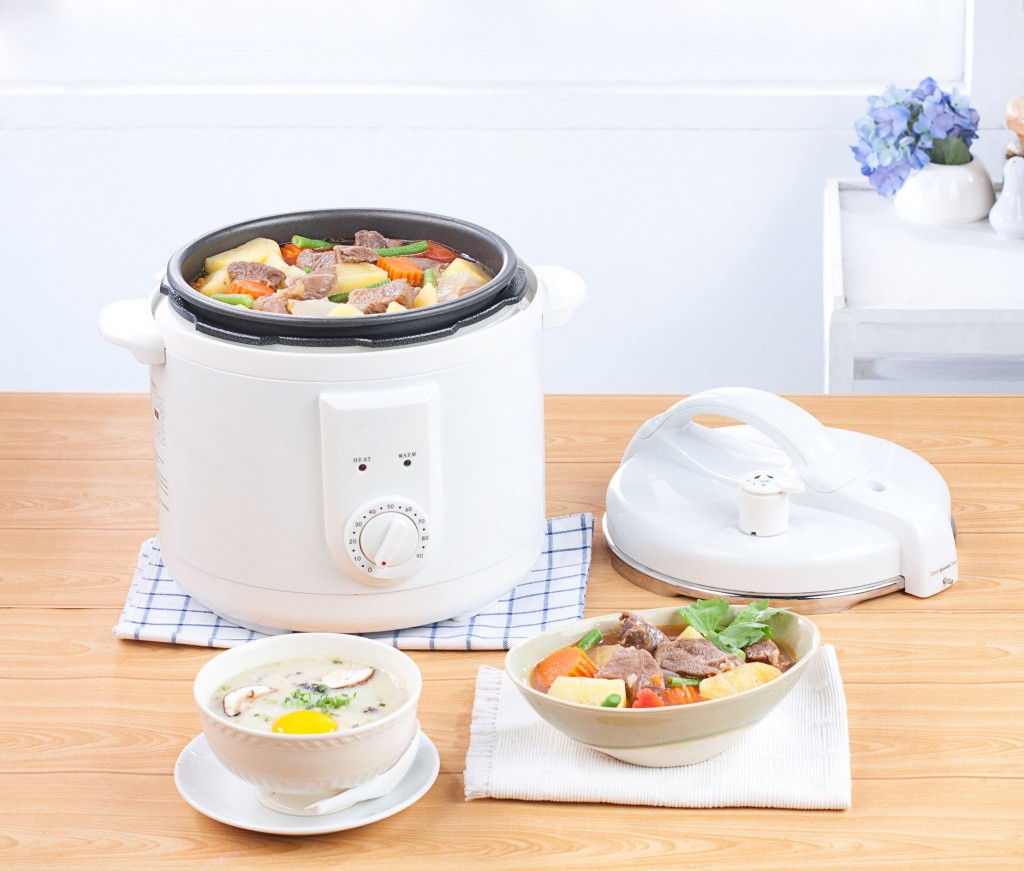 17037596 - rice cooking and electric casserole pot very importance kitchenware