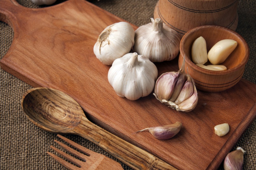 50274879 - garlic ingredients for savory dishes