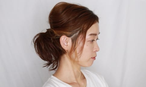 簡単アレンジで華やかに！ミディアムでもできるサイドアップ